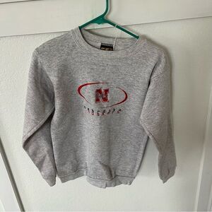 University of Nebraska Kid's Medium Crewneck Graphic Sweatshirt